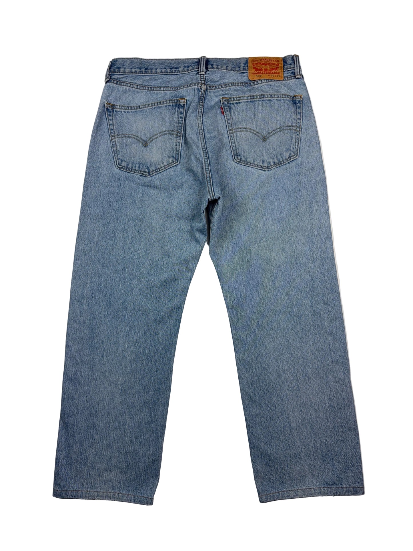 Levi’s 505 Men’s Straight Fit Jeans – Size 36x29